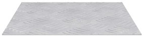 vidaXL Επιφάνειες Καρό 2 pcs Ασημί 30 x 30 cm Αλουμίνιο