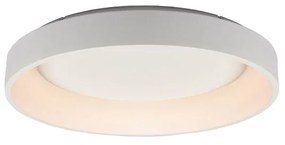 Φωτιστικό Οροφής - Πλαφονιέρα Led BR81LEDC78WH 80W 3000K 4100lm D78XH14 White Aca Decor Metal, Plastic