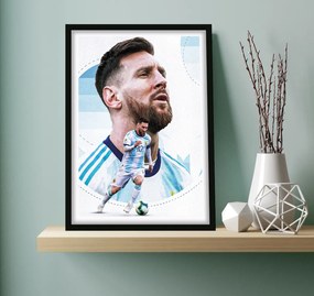 Πόστερ &amp; Κάδρο Messi SC045 30x40cm Εκτύπωση Πόστερ (χωρίς κάδρο)