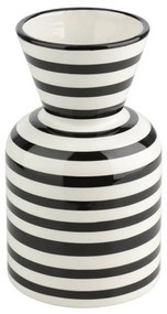 Βάζο Κεραμικό Yuzawa 421036 12x20cm Black-White Eglo Ceramic