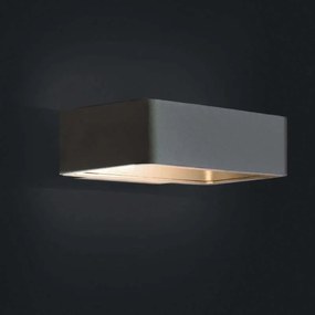 Φωτιστικό Τοίχου Muno Led 6776 Graphite Nowodvorski Aluminium