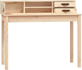 vidaXL Γραφείο 110x50x93 εκ. από Μασίφ Ξύλο Πεύκου