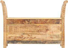 vidaXL Πάγκος Χολ 103 x 33 x 72 εκ. από Μασίφ Ξύλο Μάνγκο