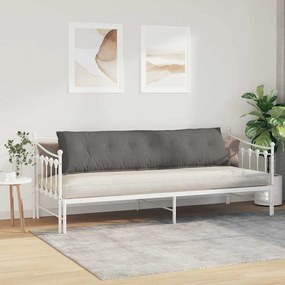 vidaXL Μαξιλάρι Πλάτης Ανοιχτό γκρι 200 x 50 x 19 cm