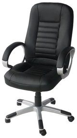 Καρέκλα Γραφείου 8528, Μαύρο, 63x69x115 εκ., Genomax Genom1219921042