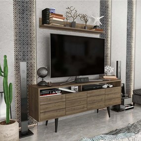 Σύνθεση Τηλεόρασης Ola 322RTC2449 160x35x64,5cm Walnut