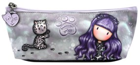 Κασετίνα Gorjuss Smitten kitten Μαύρο Λευκό (22.3 x 8.8 x 5.7 cm)