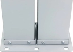 vidaXL Σκίαστρο Πλαϊνό Συρόμενο Κόκκινο 100 x 1000 εκ.