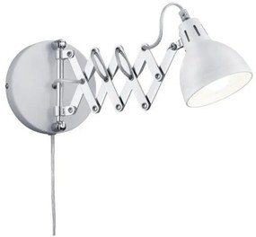 Απλίκα Φωτιστικό Τοίχου Scissor 3 χρώματα Trio Lighting R20321031 Λευκό