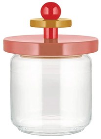 Βάζο Αποθήκευσης ES16/75 2 750ml 12x17cm Pink-Multi Alessi Wood, Glass