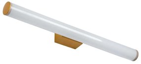 Φωτιστικό Τοίχου - Απλίκα Mabel 60431 Led 12W 60x10x5cm Bronze GloboStar Aluminium