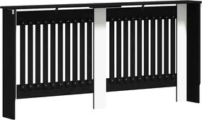 vidaXL Καπάκι Καλοριφέρ Μαύρη Οξυά 172 x 19 x 81,5 cm