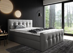 Επενδυμένο κρεβάτι Malibu-Gkri-200 x 200