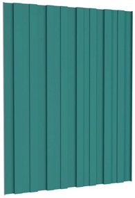 vidaXL Πάνελ Οροφής 36 τεμ. Πράσινα 60 x 45 εκ.από Γαλβανιζέ Ατσάλι