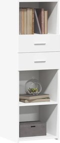 vidaXL Ντουλάπι Λευκό 40x42,5x124 εκ. από Επεξεργασμένο Ξύλο