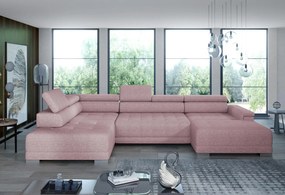 Γωνιακός καναπές Carmel plus-Roz-Αριστερή