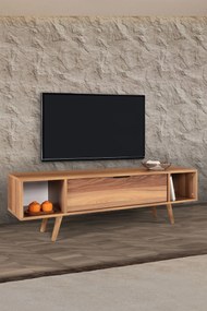 Έπιπλο Τηλεόρασης Καρυδί FUNUFAN 160x35x18