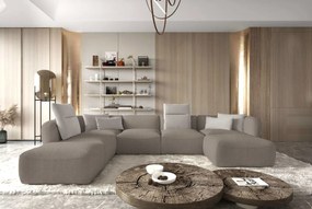 Γωνιακός καναπές Canada XL-Kafe Anoixto-Αριστερή