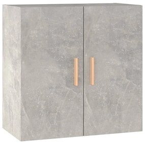 vidaXL Ντουλάπι Τοίχου Γκρι Σκυρ. 60x30x60 εκ. Επεξεργασμένο Ξύλο