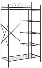 vidaXL Ανοιχτή Ντουλάπα με ράφι με αποθήκευση