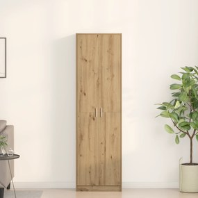 vidaXL Ντουλάπα από καρυδιά 55x25x189 εκ. Επεξεργασμένο ξύλο