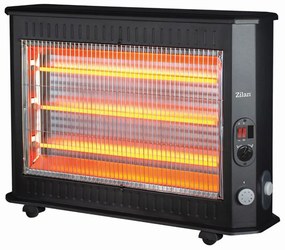 Σόμπα Χαλαζία Ζilan Με Θερμοστάτη Και ERP 2000W ZLN6821