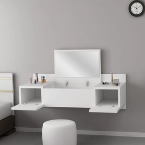 Τραπέζι Μακιγιάζ Λευκό ZAKKUM 100x39,1x33