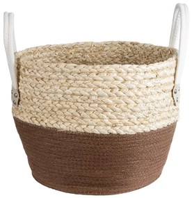 Κασπώ Carolina 20580 Φ33x28cm Beige-Brown GloboStar Rope