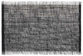 Σουπλά 07.160722A 45Χ30cm Λινάτσας Black Ύφασμα