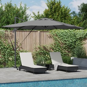 vidaXL Ομπρέλα Cantilever Roma 286 x 285 x 270 εκ. Αλουμίνιο