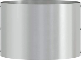 vidaXL Δακτύλιος γλάστρας 5 pcs Ασημί 30 x 30 x 20 cm