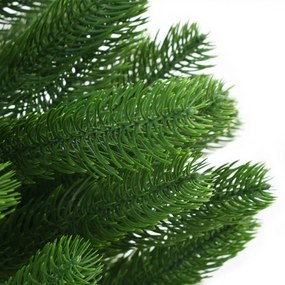 vidaXL Χριστουγεν Δέντρο Προφωτισμένο Τεχνητό Μπάλες Πράσινο 180 εκ.