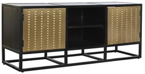 Τηλεόραση DKD Home Decor Μαύρο Μέταλλο Ξύλο (120 x 37 x 50 cm)