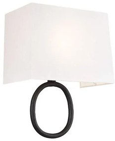 Απλίκα Φωτιστικό Τοίχου 1xE27 Μαύρο Indo FE-INDO1 Elstead Lighting-FE-INDO1-Μαύρο FE-INDO1