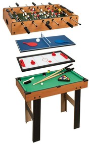 Τραπέζι πολλαπλών παιχνιδιών Colorbaby 4 σε 1 87 x 73 x 43 cm