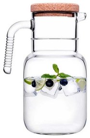 Κανάτα Hoop SP43783G1C Με Καπάκι 1500ML Clear-Natural Pasabahce Glass