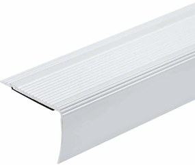 vidaXL Προστατευτικά ακμών σκάλας 10 pcs Ασημί 67 cm Αλουμίνιο