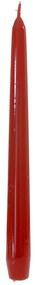 Κερί Βενετσιάνικο Σετ 12τμχ Κόκκινο 25εκ. iliadis 73638