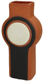 Βάζο Terracotta Πολύχρωμο ARTE LIBRE 10,5x6,9x21,3εκ. 05153446