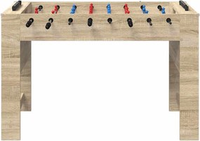 vidaXL Τραπέζι Φουτμπολ Δρύς Sonoma 125 x 60,5 x 80 εκ.