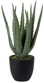 GloboStar® Artificial Garden ALOE 20064 Τεχνητό Διακοσμητικό Φυτό Αλόη Υ38cm