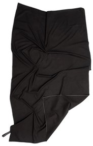 Πετσέτα Microfiber (90x160) Viopros Microfiber Μαύρο