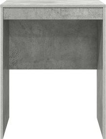 vidaXL Γραφείο Σκυρόδεμα Γκρι 60 x 50 x 76 εκ.