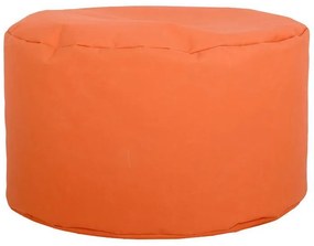 Πουφ Cube Fylliana Στρογγυλό Πορτοκαλί 60x60x40 εκ. 60x60x40 εκ.