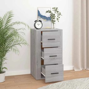 vidaXL Ντουλάπι Γκρι Sonoma 40 x 33 x 70 εκ. από Επεξεργασμένο Ξύλο