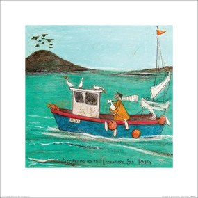 Εκτύπωση τέχνης Sam Toft - Searching For The Legendary Sea Pasty