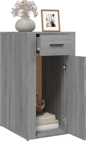 vidaXL Ντουλάπι Γραφείου Γκρι sonoma 40x49x75 εκ. Επεξεργ. Ξύλο