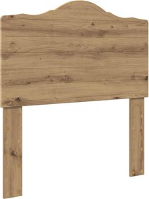 vidaXL Σκελετός Κρεβατιού Artisan Δρυς 100 x 200 cm Επεξεργασμένο Ξύλο