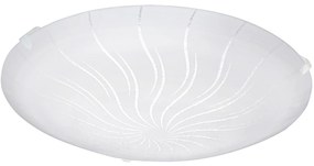 Φωτιστικό Οροφής - Πλαφονιέρα Led Margitta 1 96089 White Eglo Metal, Glass