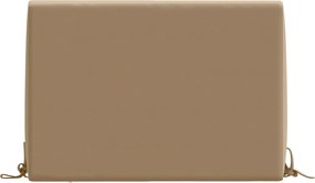 vidaXL Μαξιλάρι πλάτης SOEST 100% Πολυεστέρας Taupe 60 x 20 x 40 cm